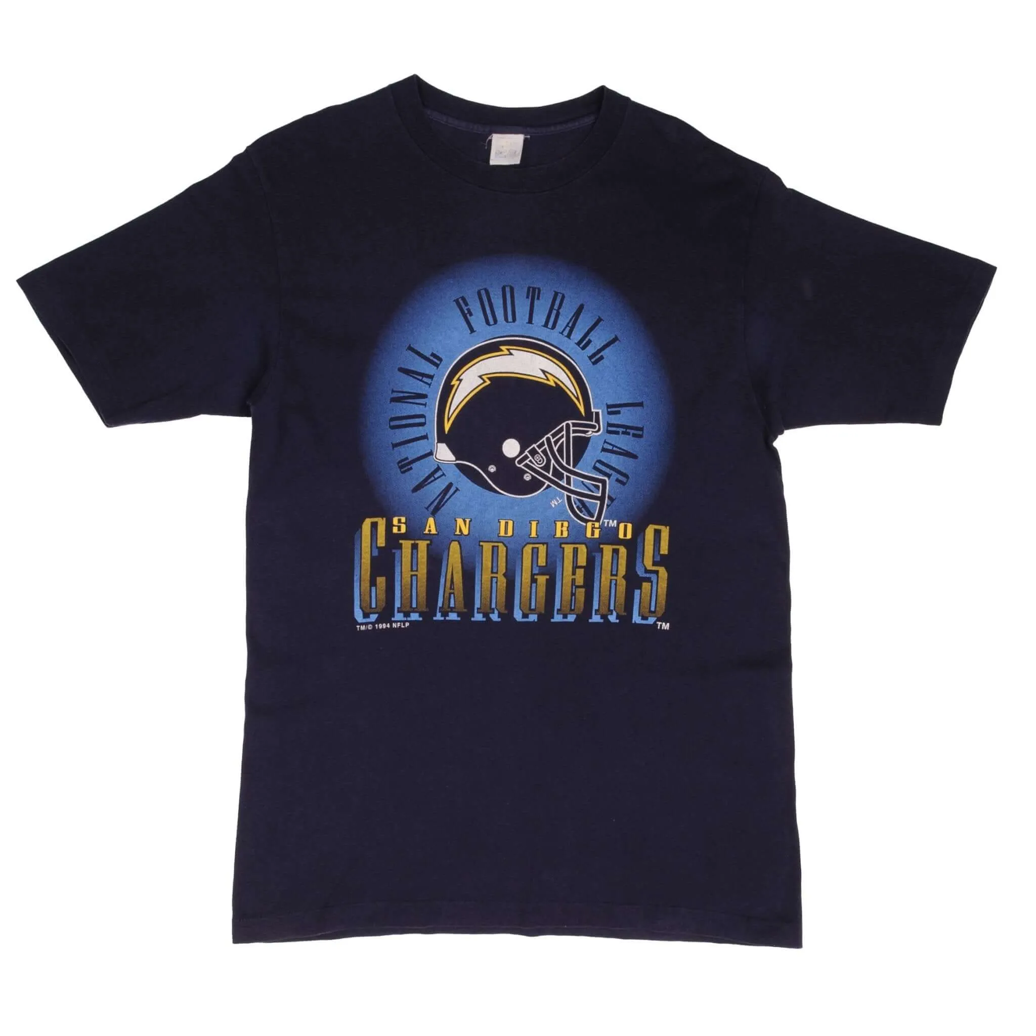 VINTAGE NFL SAN DIEGO CHARGERS TEE SHIRT 1994 SIZE LARGE MADE IN USA
