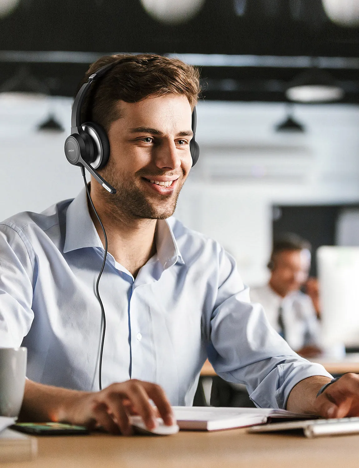 [wholesale: $5.5-$9 /piece] Mpow HC6 USB Headset with Microphone for Skype/Webinar US ONLY , not include shipping