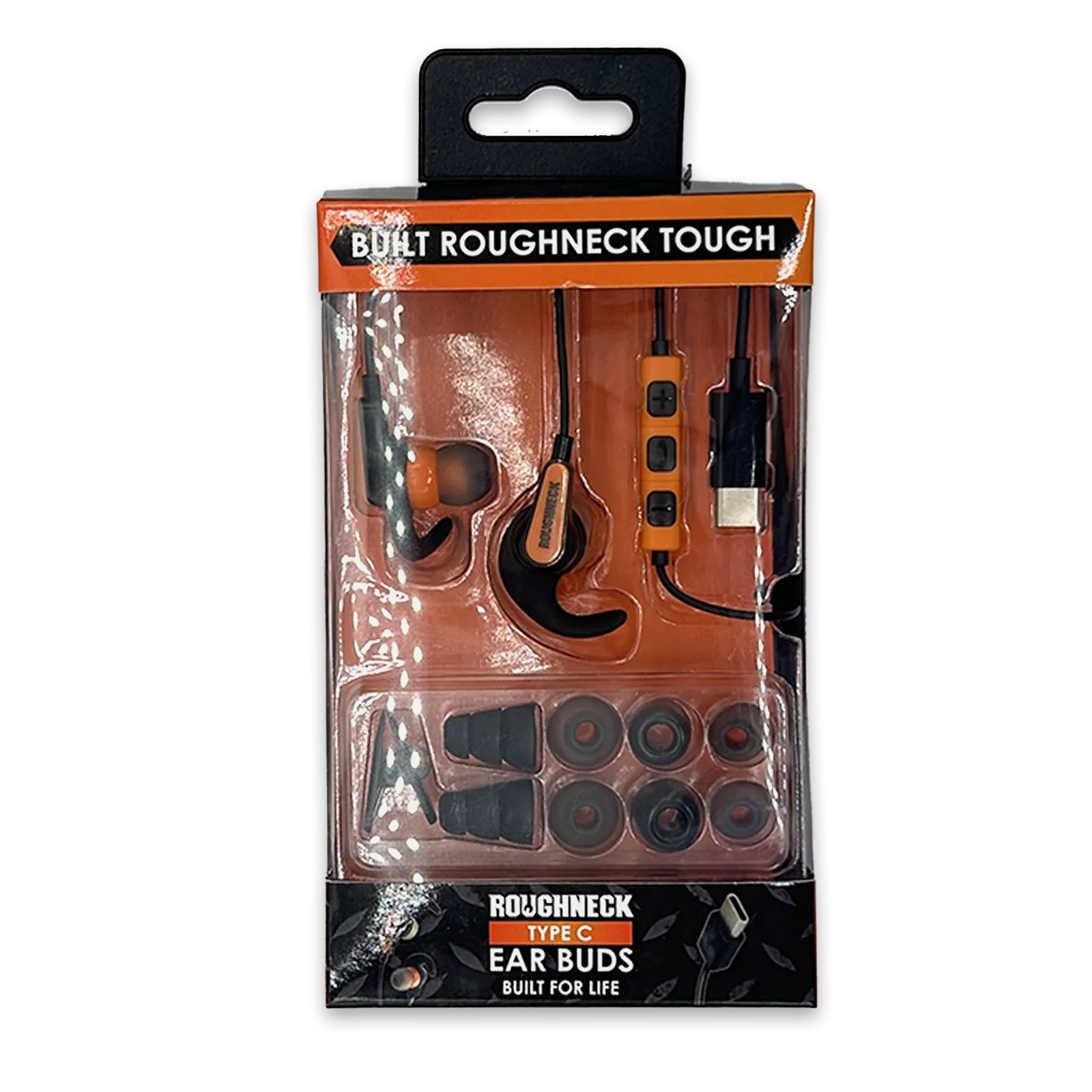 Wired Earbuds with Aux and USB-C Audio Connection - 6 Pieces Per Retail Ready Display 23796
