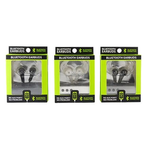 Wireless Sport Earbuds - 3 Pieces Per Pack 21554