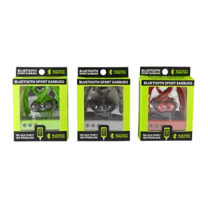 Wireless Sport Earbuds - 3 Pieces Per Pack 21555
